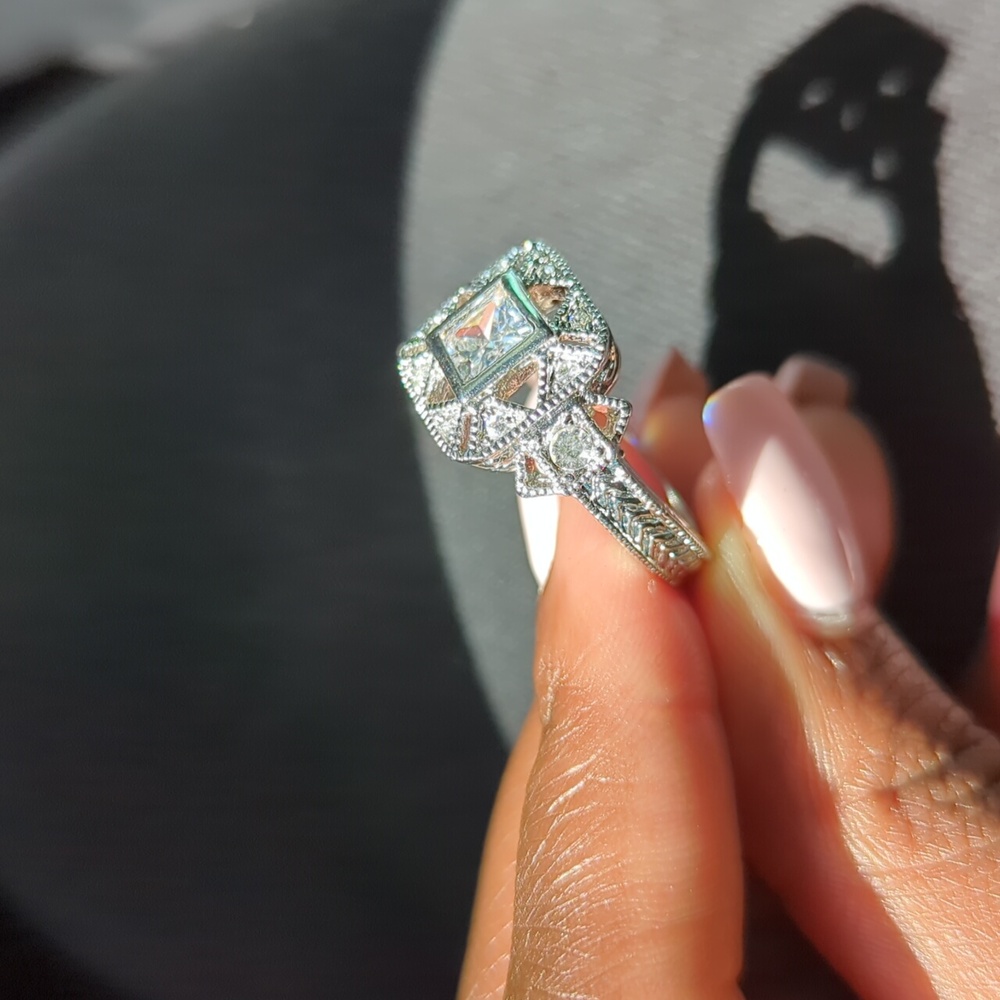 Silver Antique Style Ring